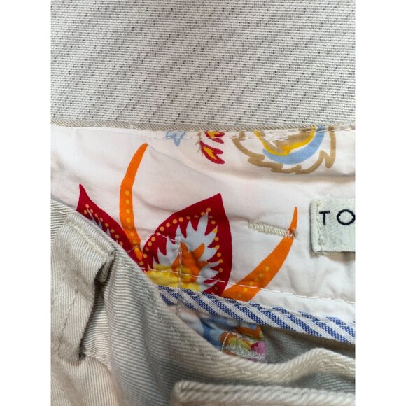 NWT Tommy Hilfiger Womens Cropped Chino Pants Size 10P Beige Casual Summer - Picture 10 of 16